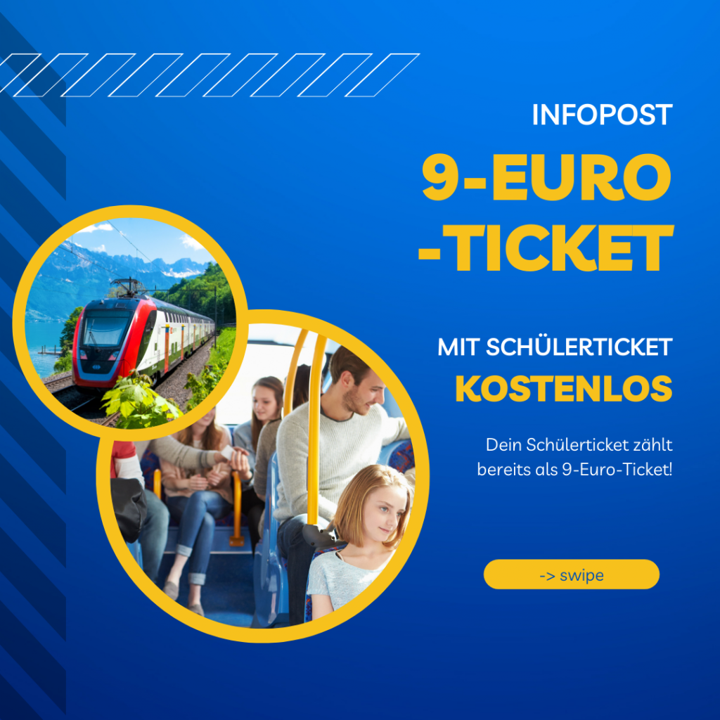 #9eurosommer #info: Schulfahrkarte gilt als 9-Euro-Ticket