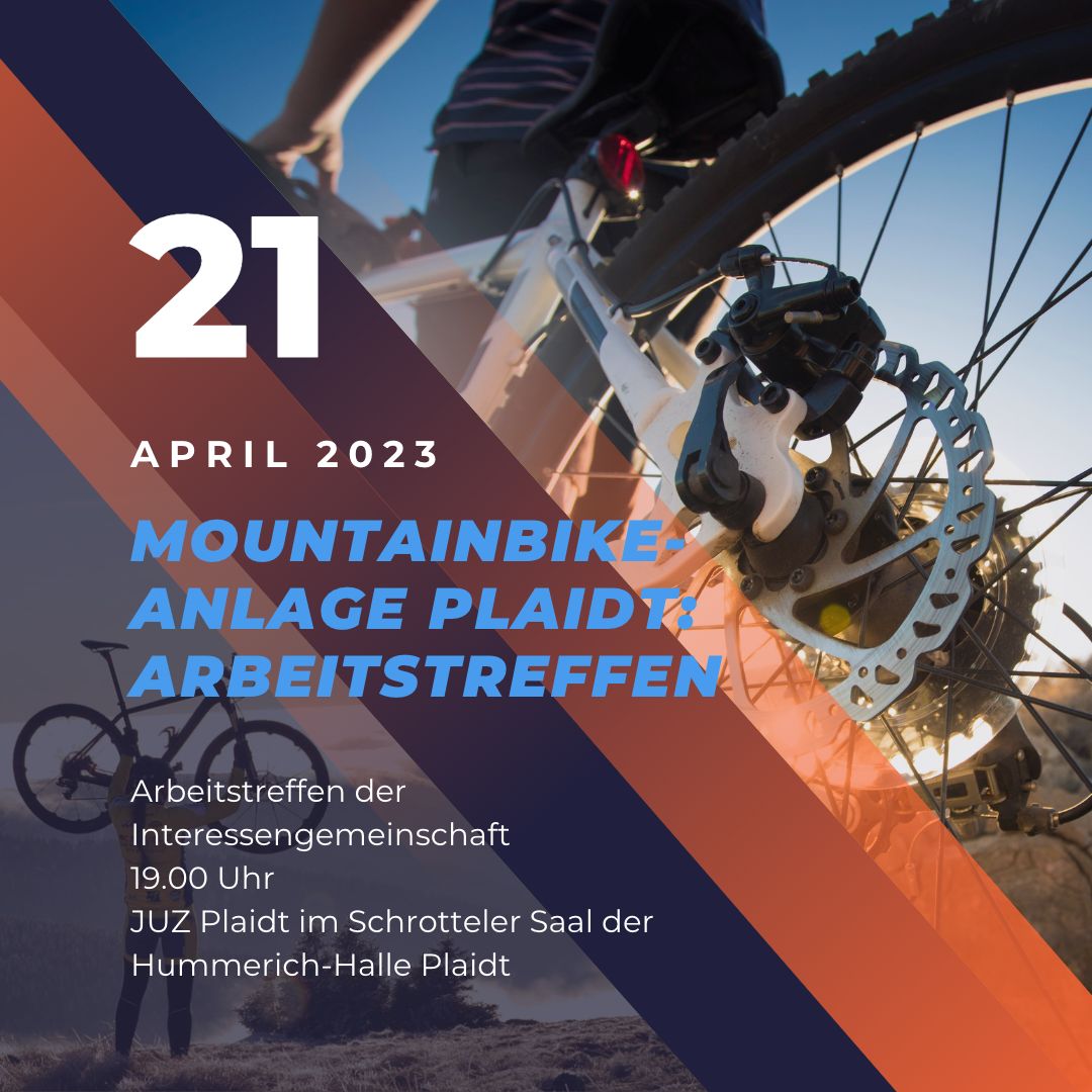 Erstes Treffen der Interessengemeinschaft “IG MTB-Anlage Plaidt” am 21. April