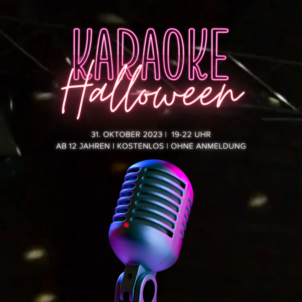 Halloween-Karaoke & Öffnungszeiten