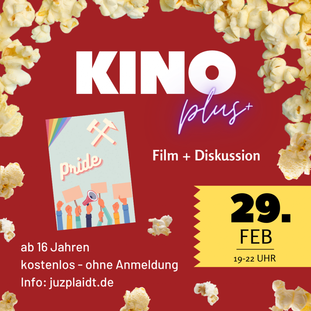 Kino plus+: neue Veranstaltungsreihe im JUZ