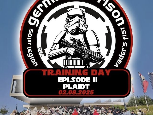 Star Wars Fans aufgepasst: Training Day der 501st German Garrison am 2. August in Plaidt – JUZ Plaidt mit Aktionen vor Ort!