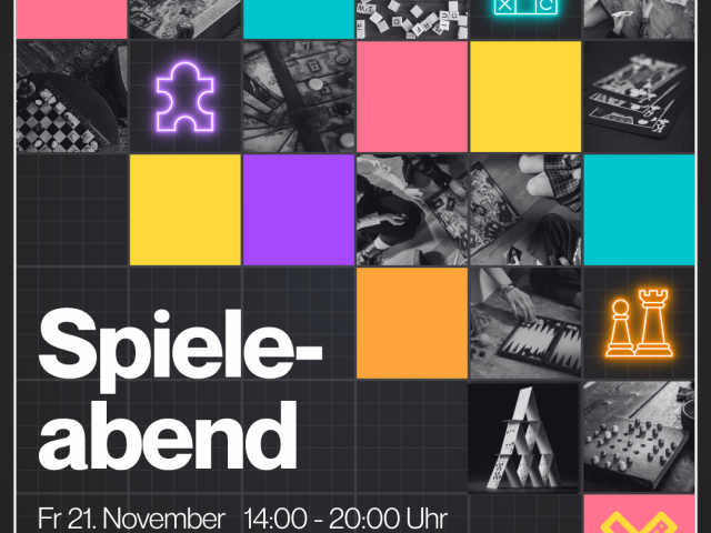 Spieleabend am Freitag, den 21. November