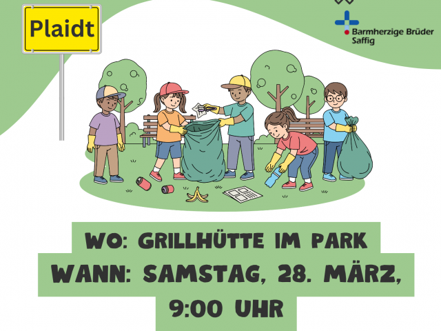 JUZ unterstützt Kita-Kids bei Müllsammelaktion